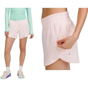 Lululemon Track That High-Rise Lined Short 5" Size 4